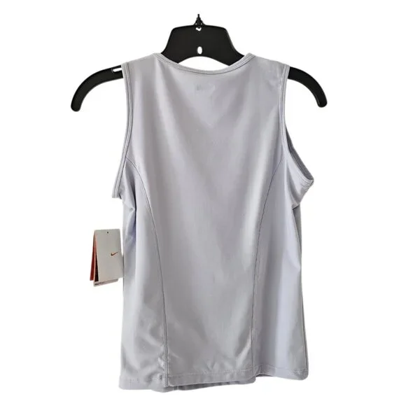 Nike Women's Dri-Fit V-Neck Sleeveless Tank Top | NWT | Small | Light Blue - Picture 4 of 12